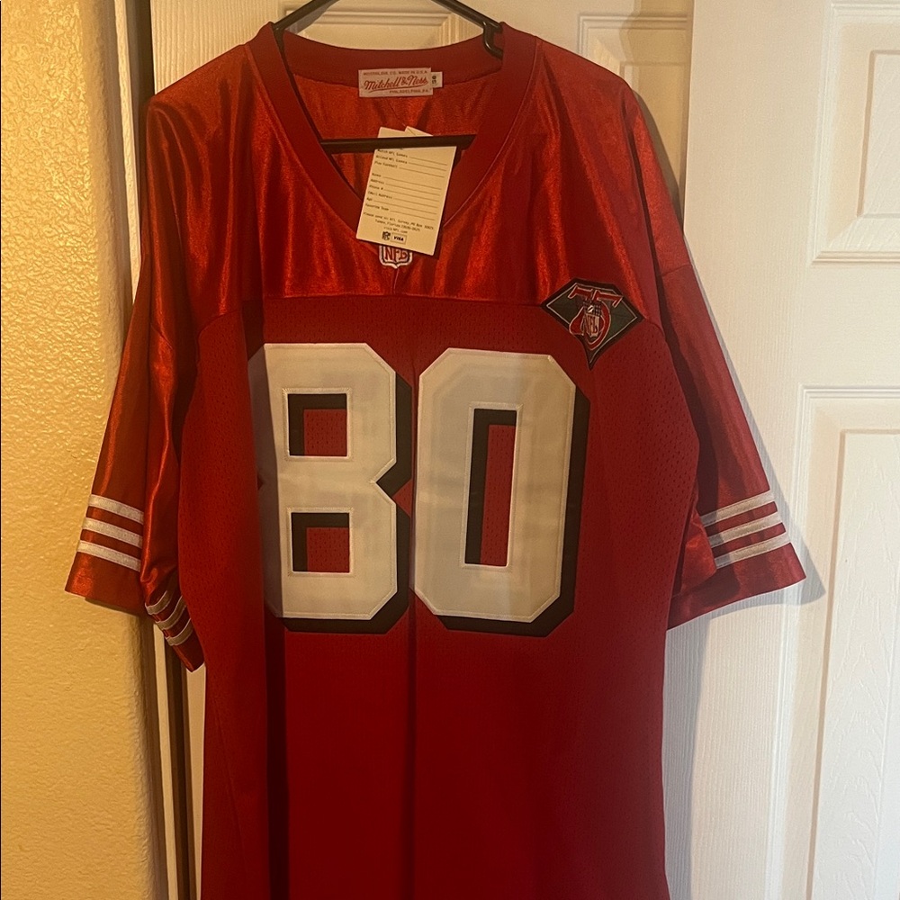 Mitchell & Ness Jerry Rice Jersey with White Accents
